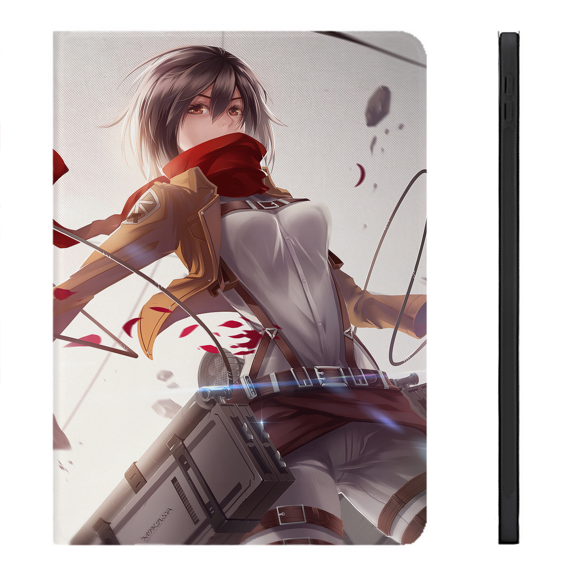 （画像用） 進撃の巨人 Attack on Titan IPadケース ペンホルダー付き ブックスタイルデザイン